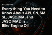 When choosing the best engine oil for your motorcycle, you'll come across a range of mysterious codes like API SN, SM, SL, and JASO MA or MA2